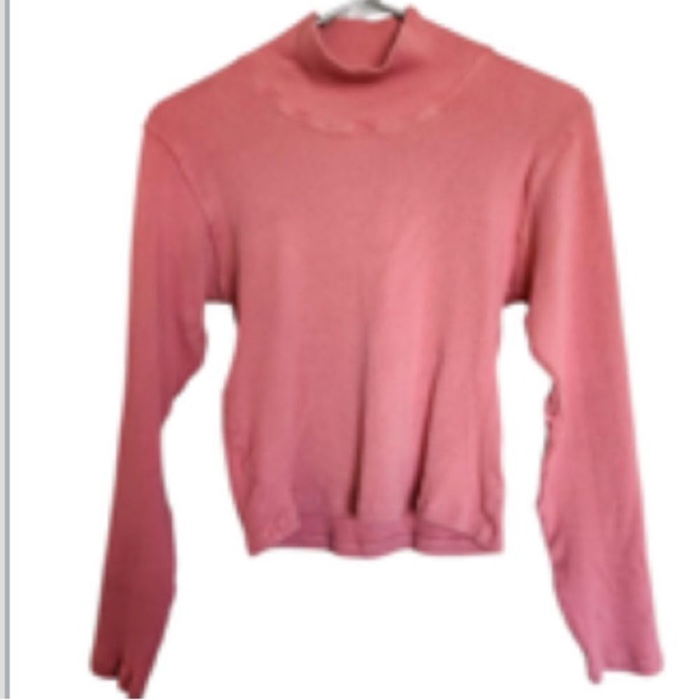 Big bud press many colors Dusty Rose Turtleneck Sweater XS